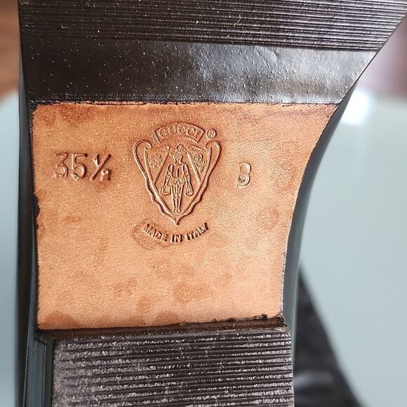 Gucci Vintage Leather Riding Boots - Picture 10 of 12